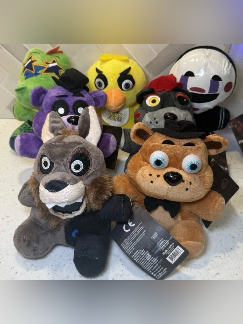 NWT Funko Five Nights At Freddy's NAF Lot of 7
Plush Bundle 7" 2016 Chica